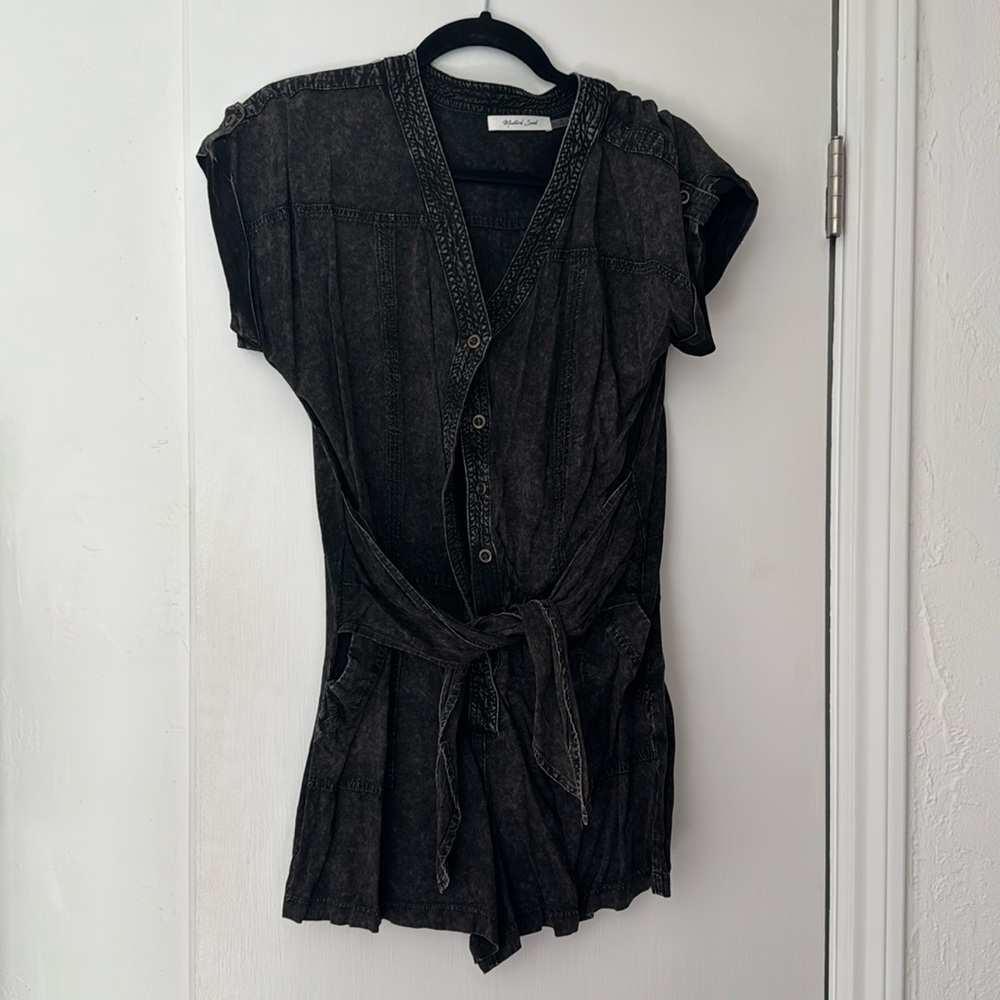 Charcoal romper